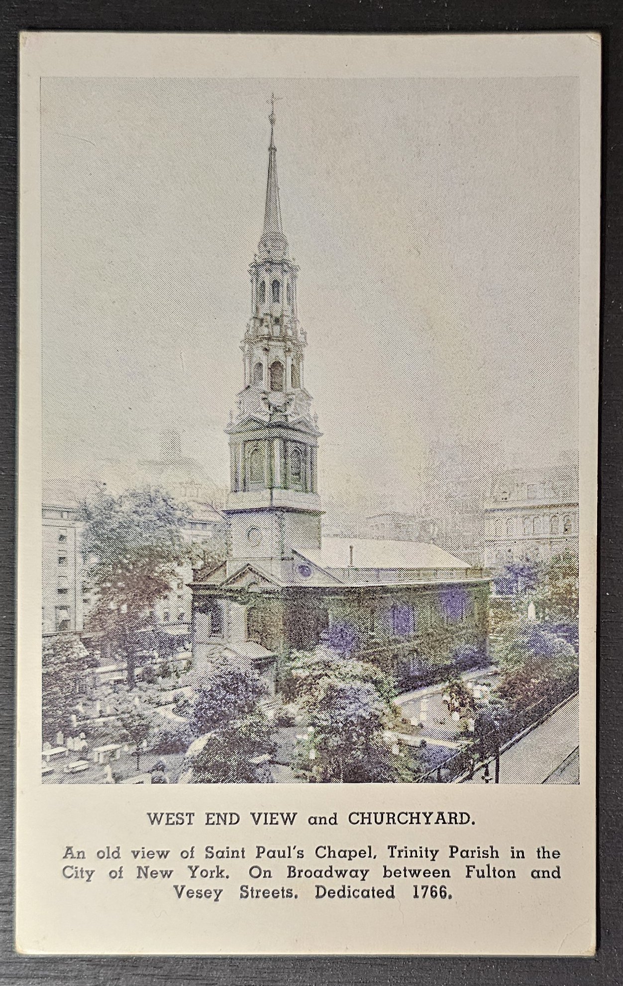 (image for) postcard USA - NY - New York #0061